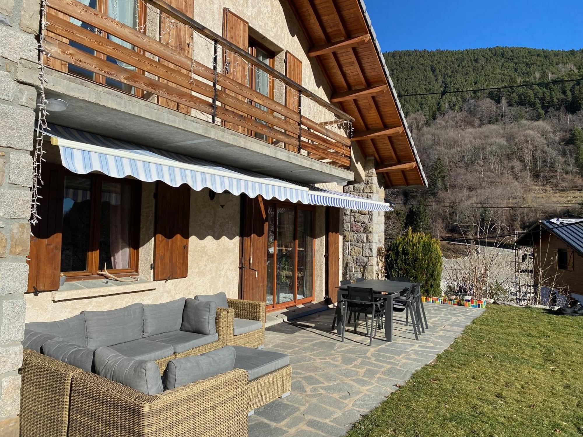 Ferienwohnung Chalet Don Papa Saint-Martin-Vésubie Exterior foto